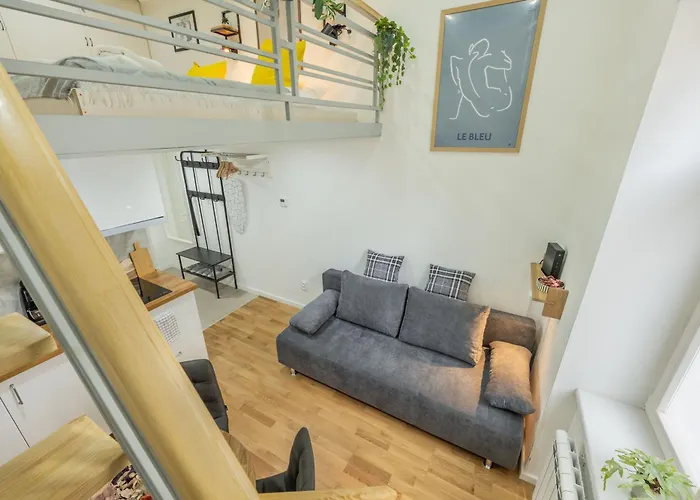 Quiet Loft - 1 - Elevator - Self Check In * براغ